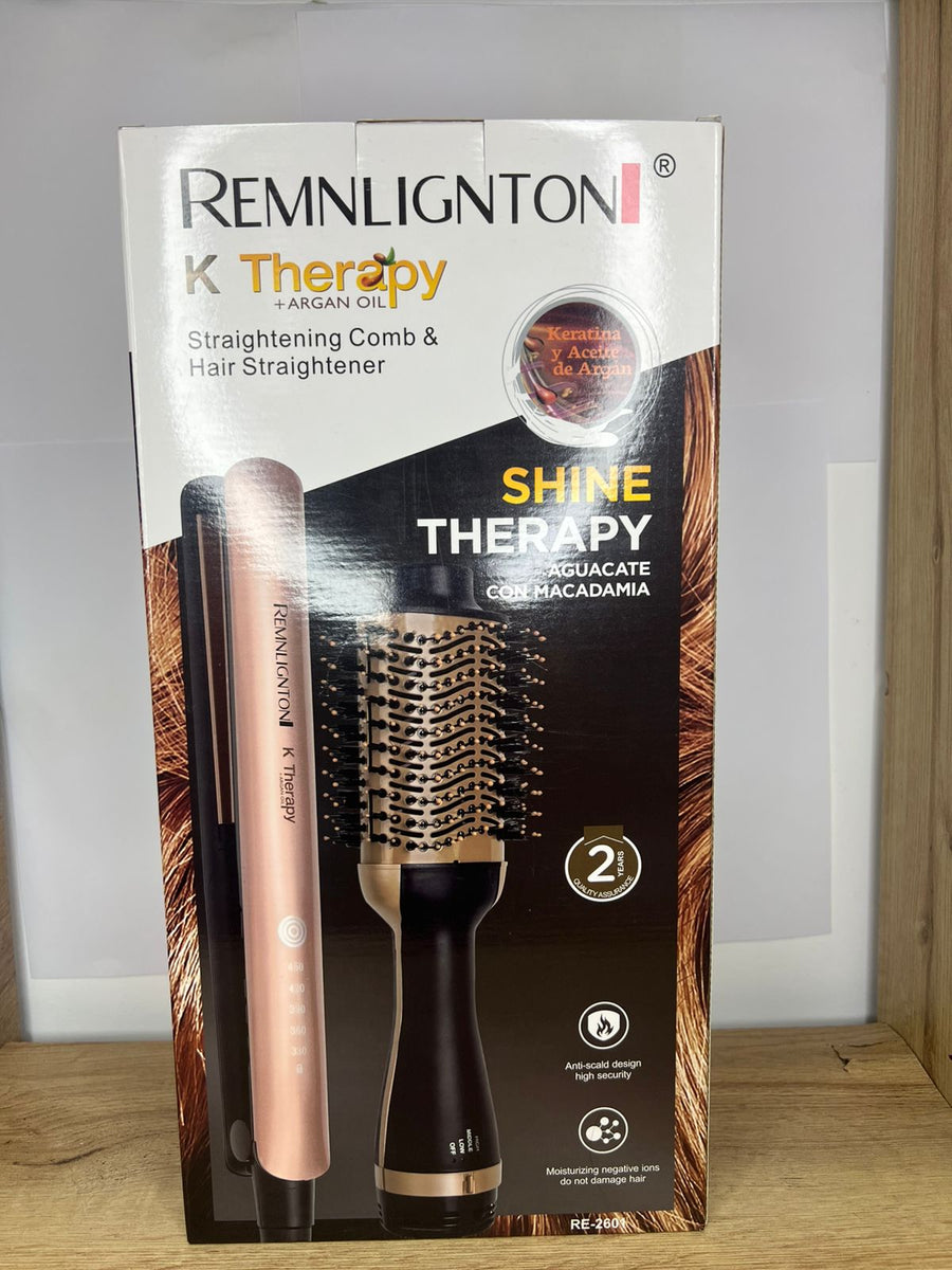 COMBO PLANCHA CEPILLO SECADOR KERATINA pom – Era Tecnologia