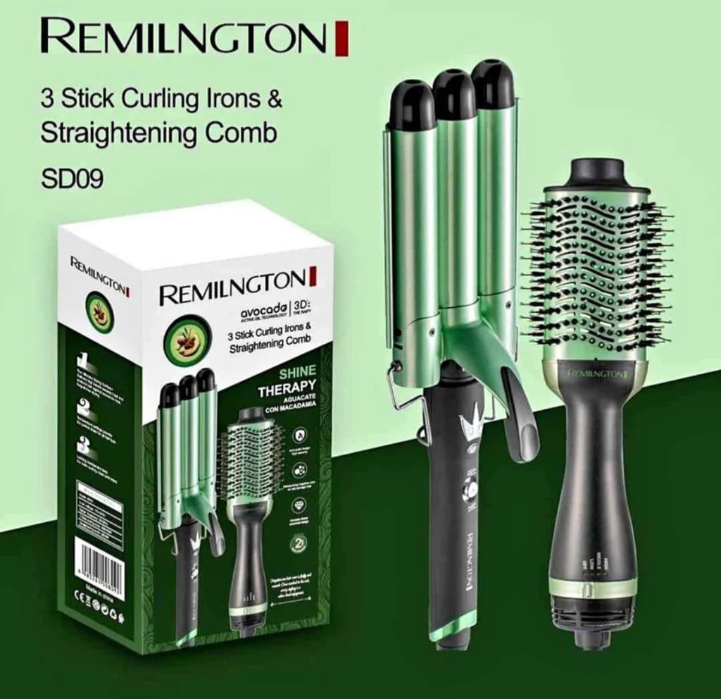 Rizador Cepillo Secador Falabella Colombia Combo Plancha Aguacate