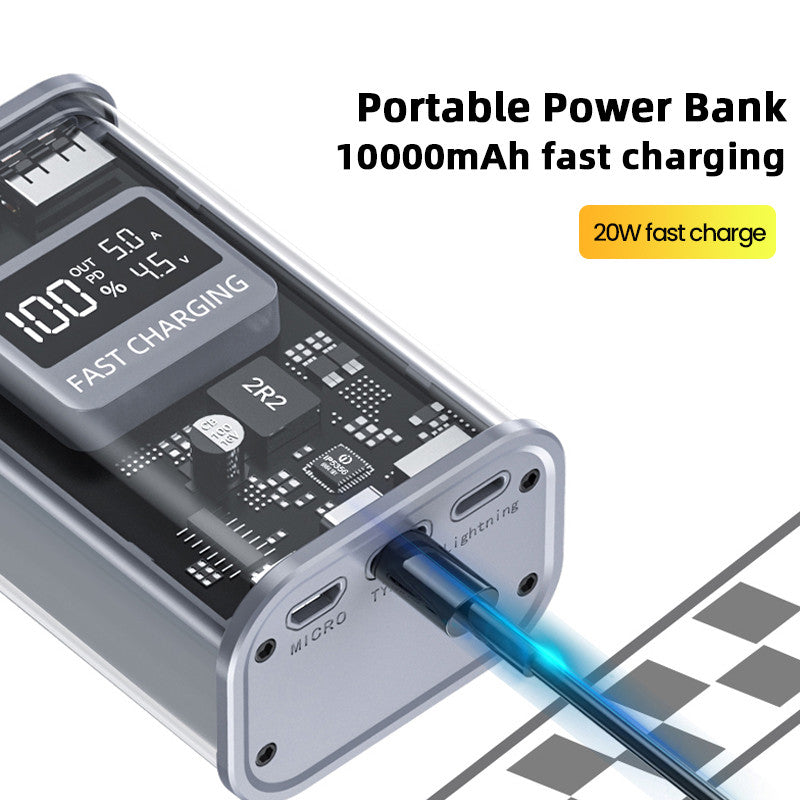 Power Bank 10000 Mah Carga Rápida Master-G - Electronicalamar