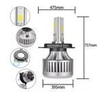 Bombillo Led H4 Motoled 4500 Luminex Reales