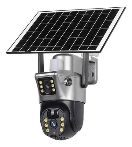 Camara exterior con panel