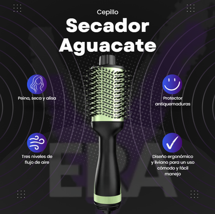 CEPILLO SECADOR AGUACATE