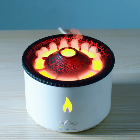 Humidificador Volcán Pequeño pom