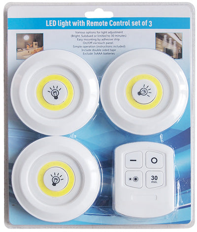 Luces X3 led Inalámbricas X3 con control remoto – Ganga Shop