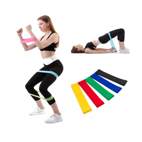 Kit De Bandas Resistencia Elasticas Entrenamiento Ejercicio - Colombia ONIX